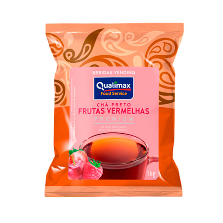 Cha Preto Frutas Vermelhas Qualimax